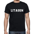 litauen, Men's Short Sleeve Round Neck T-shirt