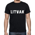litvak ,Men's Short Sleeve Round Neck T-shirt 00004