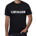 livraison Men's T shirt Black Birthday Gift 00549