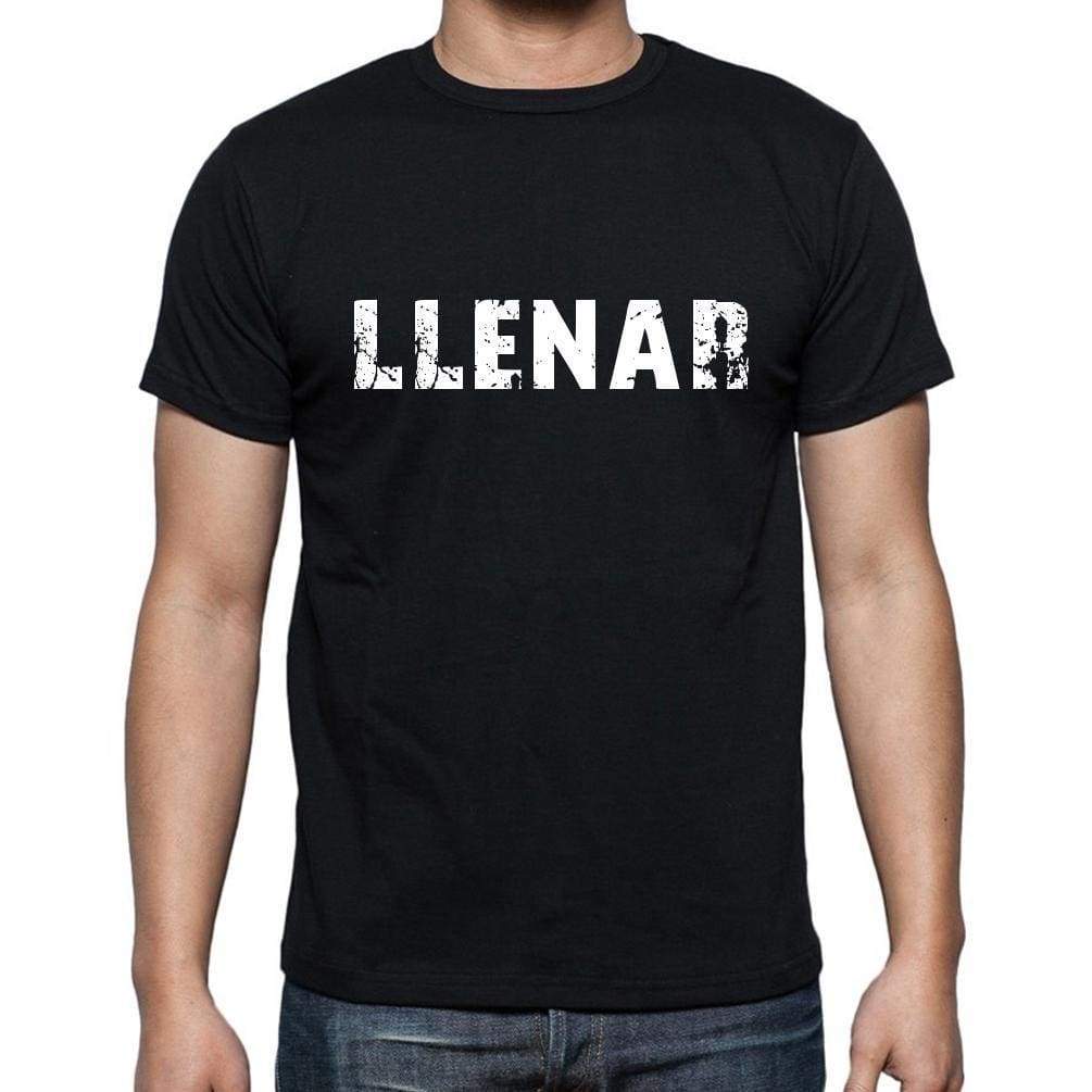 Llenar Mens Short Sleeve Round Neck T-Shirt - Casual