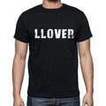 llover, kurzärmliges Herren-T-Shirt mit Rundhalsausschnitt