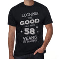 Looking This Good Has Been 58 Years in Making Men's T-shirt Black Birthday Gift 00439