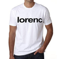 Lorenc Men's Short Sleeve Round Neck T-shirt 00050