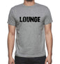 Lounge Grey Mens Short Sleeve Round Neck T-Shirt 00018 - Grey / S - Casual
