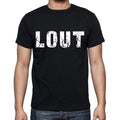 lout Men's Short Sleeve Round Neck T-shirt 00016