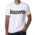 Louvre Tourist Attraction Men's Short Sleeve Round Neck T-shirt 00071