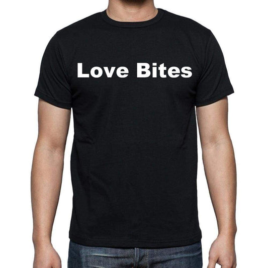 Love Bites Mens Short Sleeve Round Neck T-Shirt - Casual
