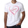Love In Heart Mens Tee White 100% Cotton 00156