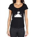 Love not War Black Gift Tshirt, Black Women's T-shirt 00190