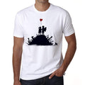 Love not War Men's tee, White, 100% Cotton 00164