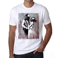 Love under the sea Men's tee, White, 100% Cotton 00164
