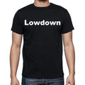 Lowdown Herren-T-Shirt mit kurzen Ärmeln und Rundhalsausschnitt