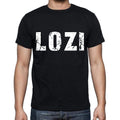 Lozi Herren Kurzarm-Rundhals-T-Shirt 00016