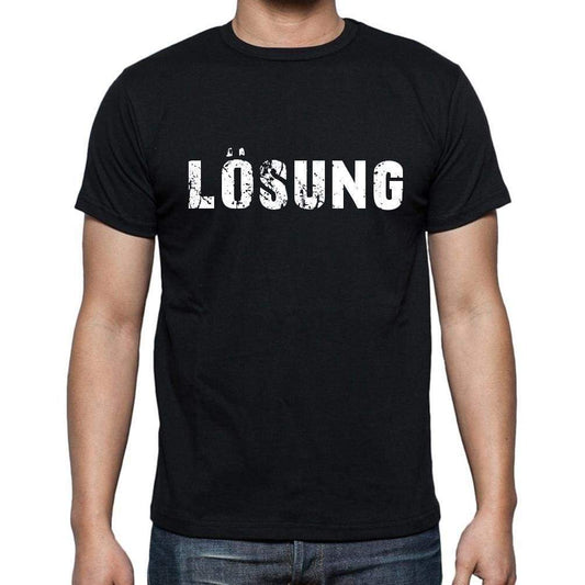 L¶sung Mens Short Sleeve Round Neck T-Shirt - Casual