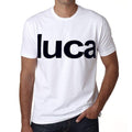 Luca Men's Short Sleeve Round Neck T-shirt 00050