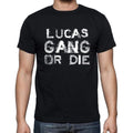 LUCAS Family Gang Tshirt, Men's Tshirt, Black Tshirt, Gift T-shirt 00033