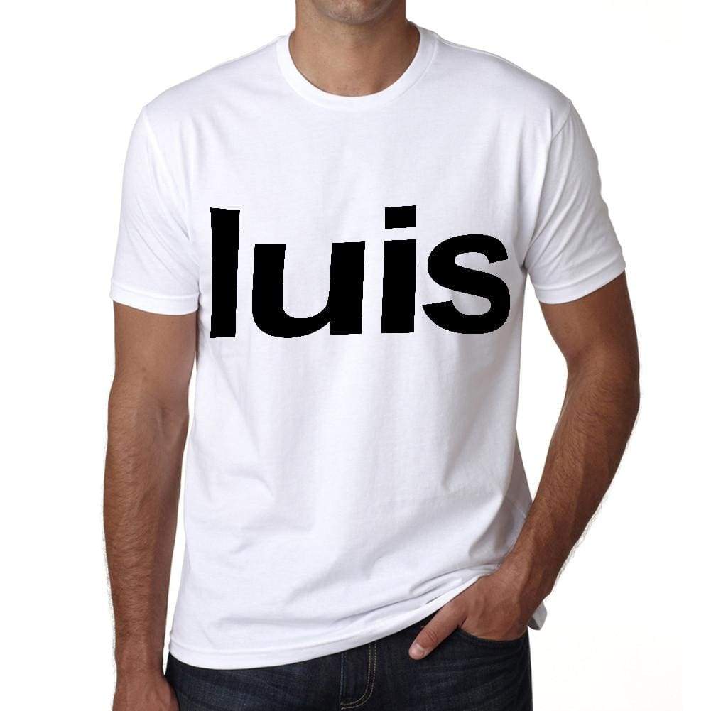 Luis Tshirt Mens Short Sleeve Round Neck T-Shirt 00050