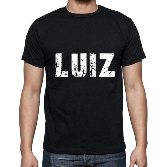 Luiz T-Shirt T Shirt Mens Black Gift 00114 - T-Shirt