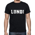 lundi, French Dictionary, Men's Short Sleeve Round Neck T-shirt 00009