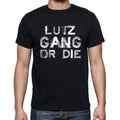LUTZ Family Gang Tshirt, Men's Tshirt, Black Tshirt, Gift T-shirt 00033