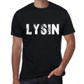 lysin Men's Retro T shirt Black Birthday Gift 00553