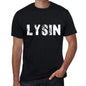 Lysin Mens Retro T Shirt Black Birthday Gift 00553 - Black / Xs - Casual
