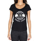 Made In 1975 Limited Edition Womens T-Shirt Black Birthday Gift 00426 - Black / Xs - Casual