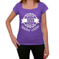 Made In 1999 Limited Edition Womens T-Shirt Purple Birthday Gift 00428 - Purple / Xs - Casual