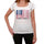 Made In America Bar Code Womens Short Sleeve Round Neck T-Shirt 00111