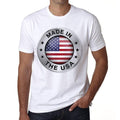Made in the USA Men's Short Sleeve Round Neck T-shirt