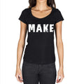 make Women's Short Sleeve Round Neck T-shirt