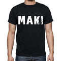 maki Men's Short Sleeve Round Neck T-shirt 00016