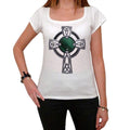 Malachite celtic cross, T-Shirt for women,t shirt gift