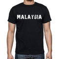 malaysia Men's T-Shirt Short Sleeve Round Neck Black t shirt for men