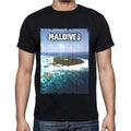 Maldives 2 T-shirt for mens, short sleeve, cotton tshirt, men t shirt
