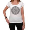 Mandala 20, White Women's T-shirt, 100% cotton 00176