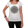 Mandala 29, White Women's T-shirt, 100% cotton 00176