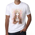 Manga blonde girl smiling, Men's T-Shirt,t shirt gift 00089