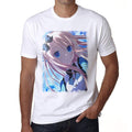 Manga blue dress, Men's T-Shirt,t shirt gift 00089