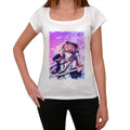Manga catgirl guitar, T-Shirt for women,t shirt gift 00088