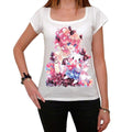 Manga Flowers Women's T-shirt, Gift T shirt, Women's tee 00088