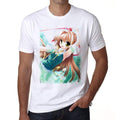 Manga girl green dress, Men's T-Shirt,t shirt gift 00089