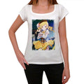 Manga girl shooting, T-Shirt for women,t shirt gift 00088