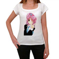 Manga girl winking suit, T-Shirt for women,t shirt gift 00088