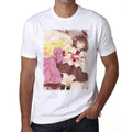 Manga girls with books, Men's T-Shirt,t shirt gift 00089