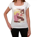 Manga girls with books, T-Shirt for women,t shirt gift 00088