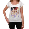 Manga girls with wings, T-Shirt for women,t shirt gift 00088