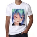 Manga glowing ribbons, Men's T-Shirt,t shirt gift 00089