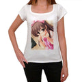 Manga pink dress, T-Shirt for women,t shirt gift 00088
