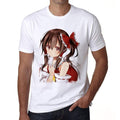 Manga red dress and bow, Men's T-Shirt,t shirt gift 00089